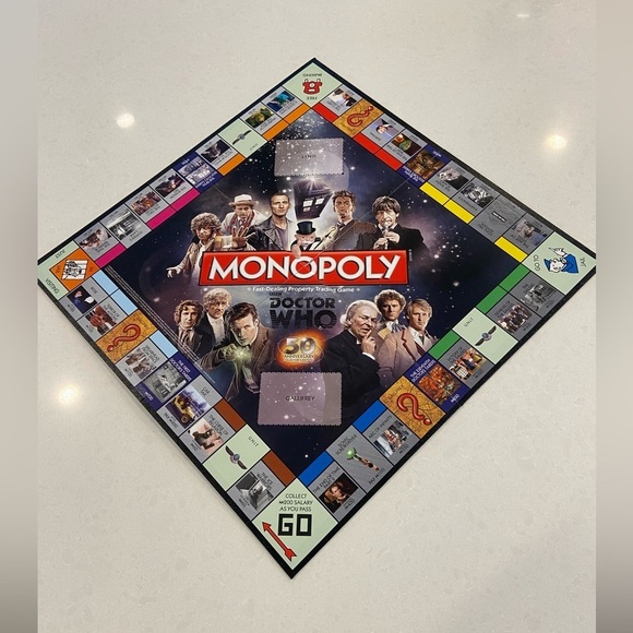 Doctor Who 50th Anniversary Collector's Edition Monopoly - Picture 1 of 14